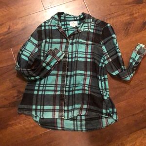 American eagle button down flannel